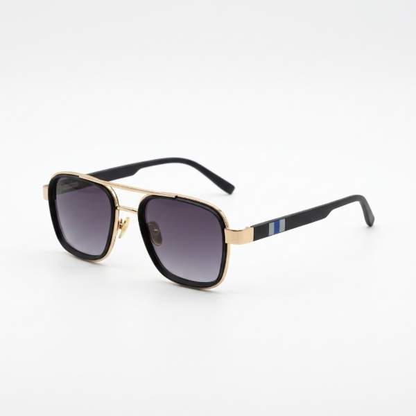 Men's Aviator Sunglasses Gold Frame | UV400 Protection - View 3