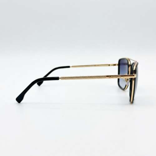 Lacoste Sunglasses for Men | Navy & Gold Aviator - View 2