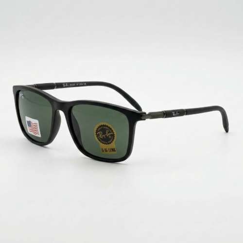 Ray-Ban Black Frame Sunglasses G-15 Lens - View 2