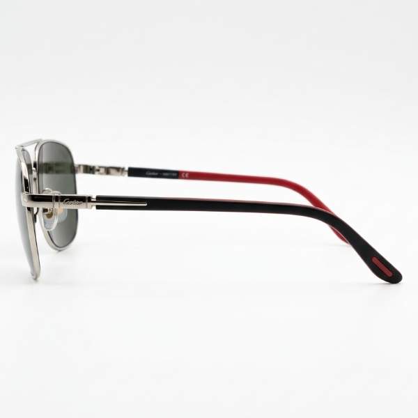 Ray-Ban Silver Aviator Sunglasses G-15 Lens - View 3