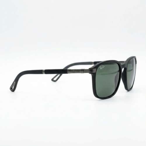 Ray-Ban Black Rectangle Sunglasses G-15 Lens - View 2