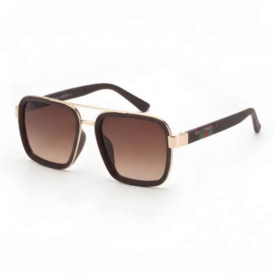 Classic Black Polarized Shield Sunglasses