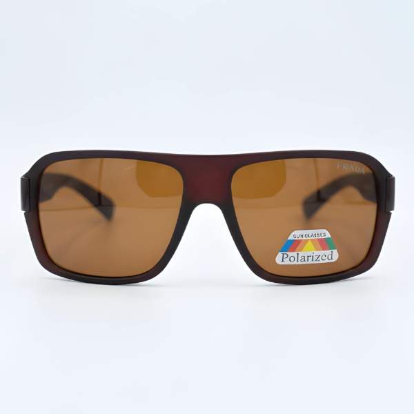 Men's Polarized Sunglasses – Brown Matte Frame