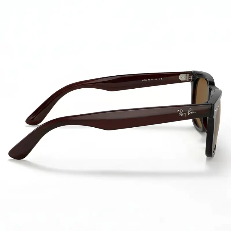 Unisex Brown Sunglasses Tinted Lenses | Nigah - View 2