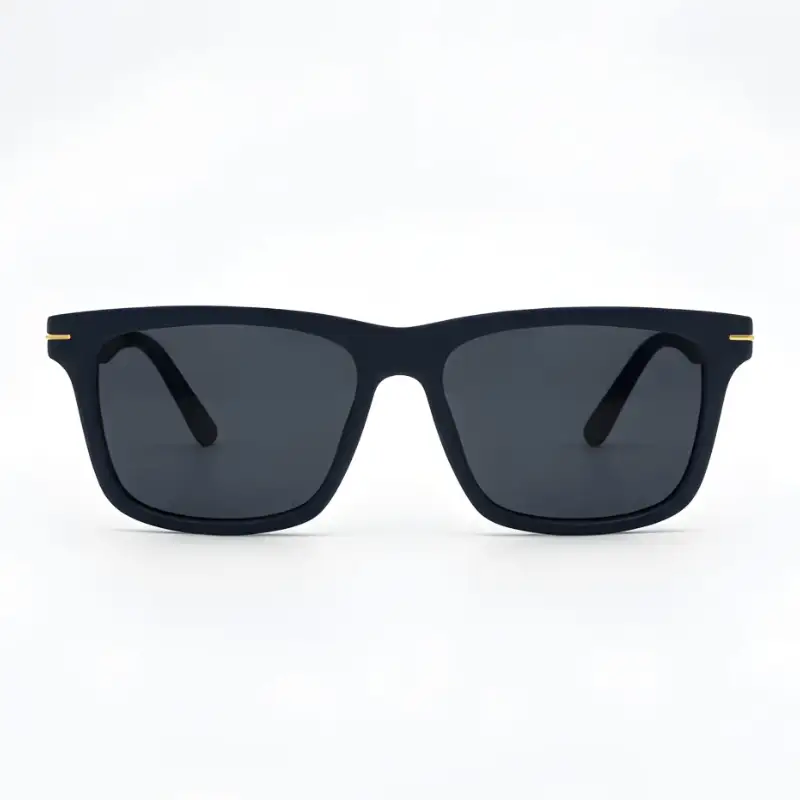 Men’s Navy Blue Sunglasses Dark Grey Lenses | Nigah