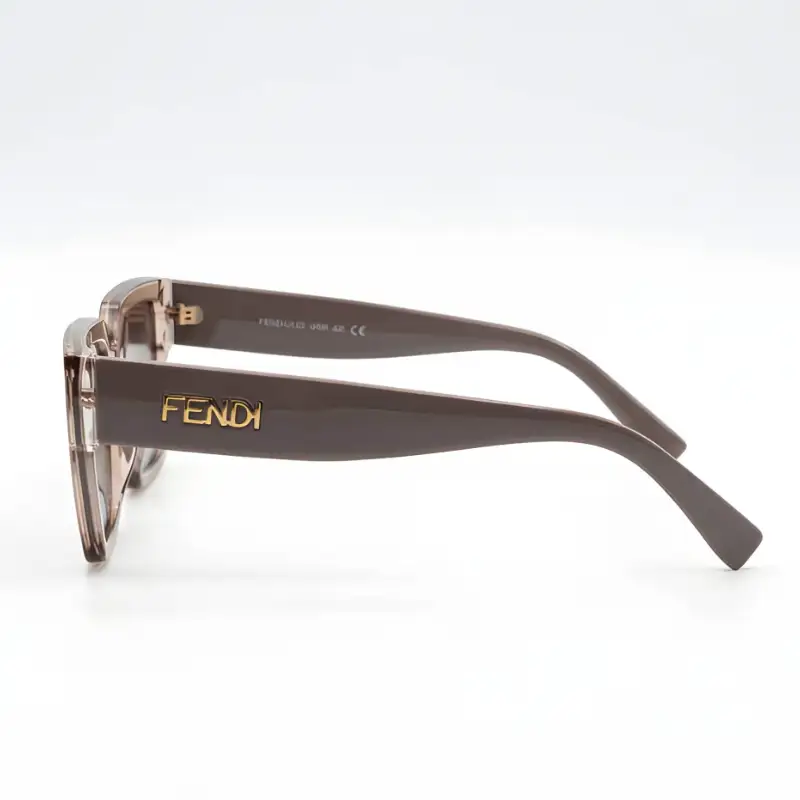 Women’s Square Sunglasses Blue Gradient Lenses | Nigah - View 3