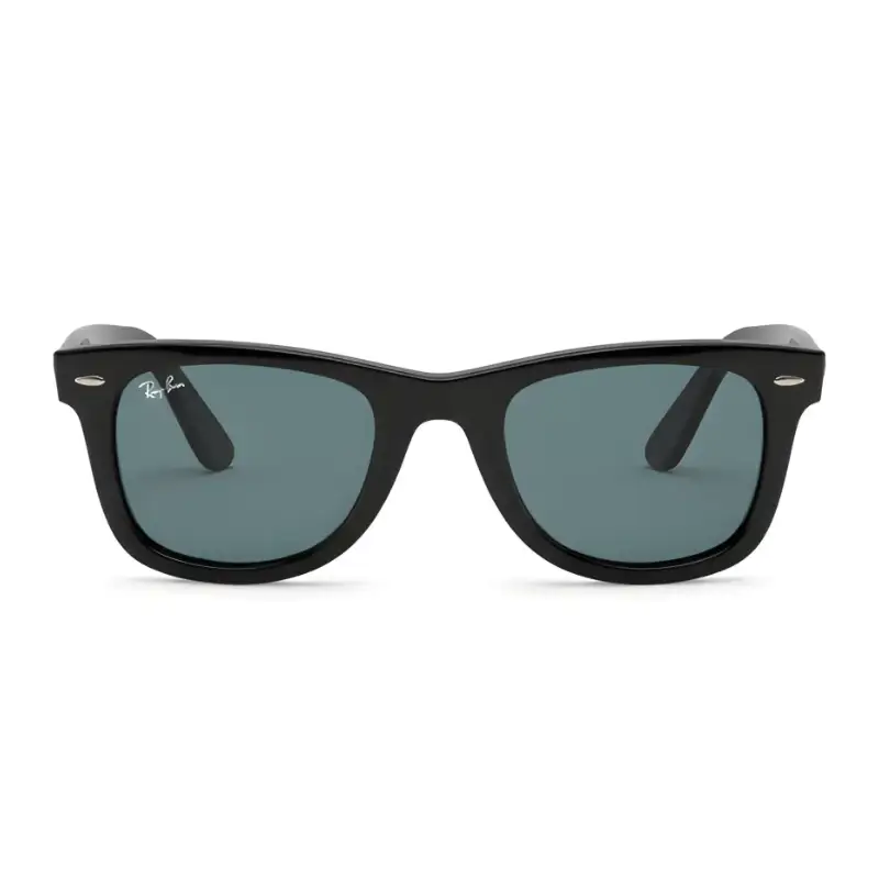 Unisex Black Sunglasses Blue Tinted Lenses | Nigah
